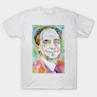 ITALO CALVINO watercolor portrait T-Shirt